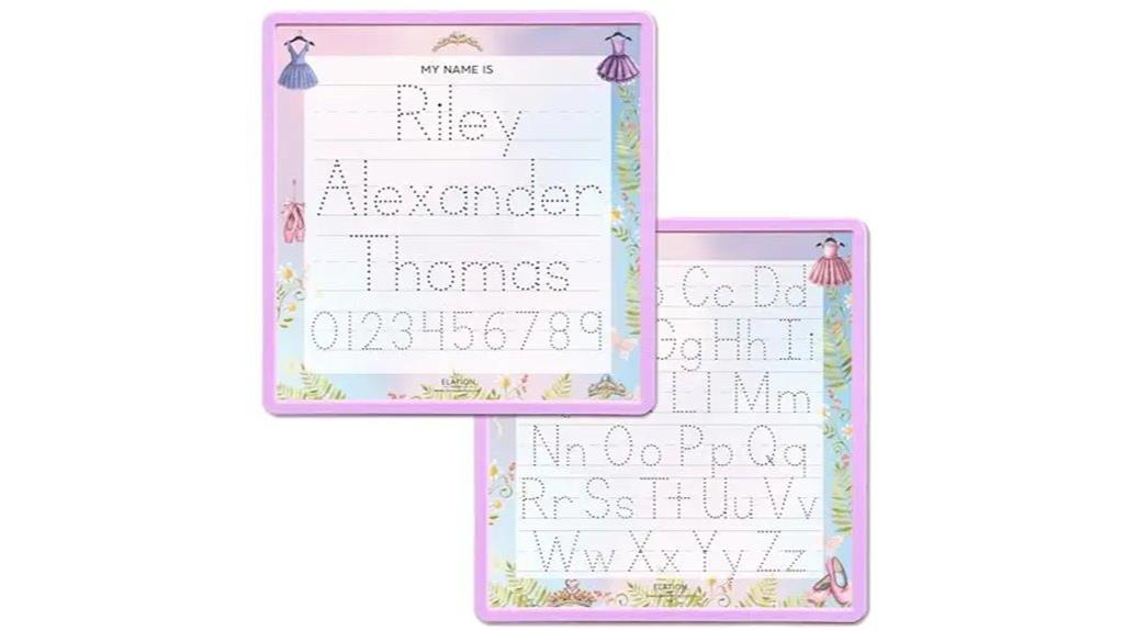 kids tracing board with surface