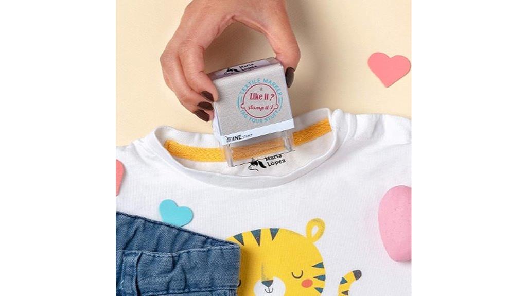 kids waterproof name stamp