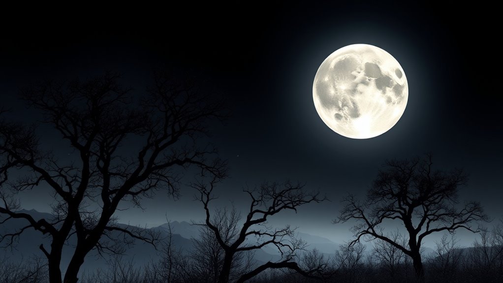 latin origin of moon