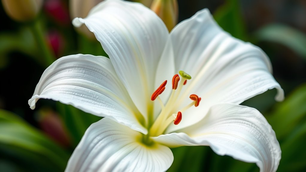 lily symbolizes spiritual purity