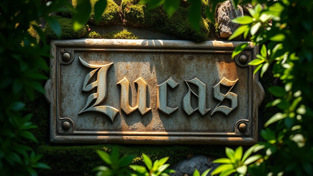 lucas name origin history