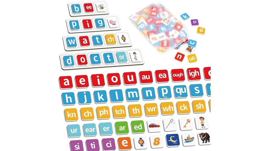magnetic letters for learning
