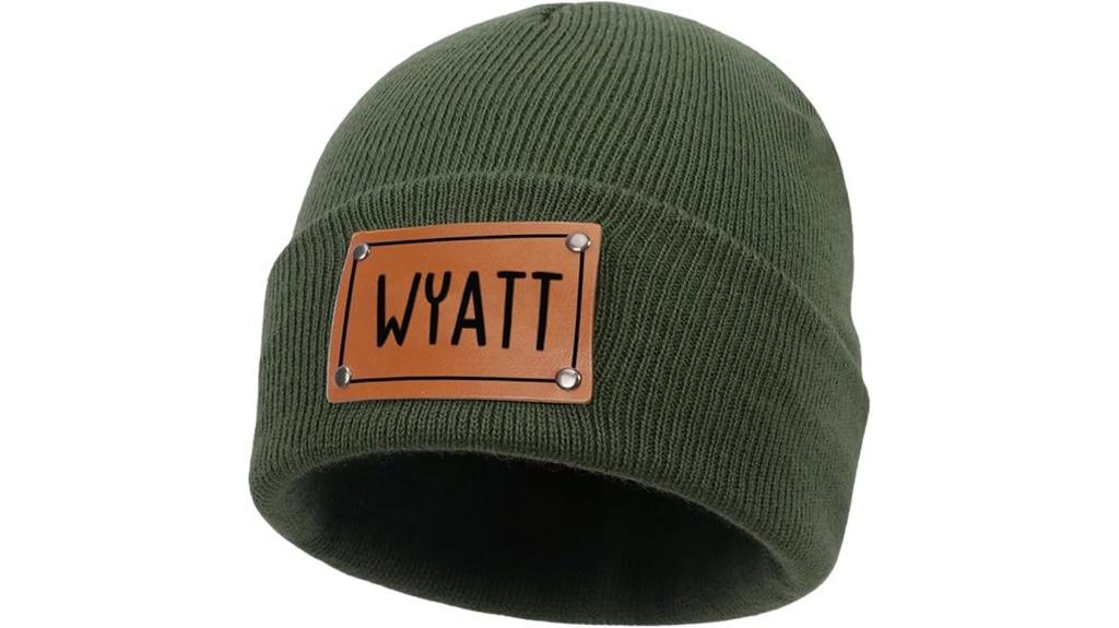 matching baby adult beanies