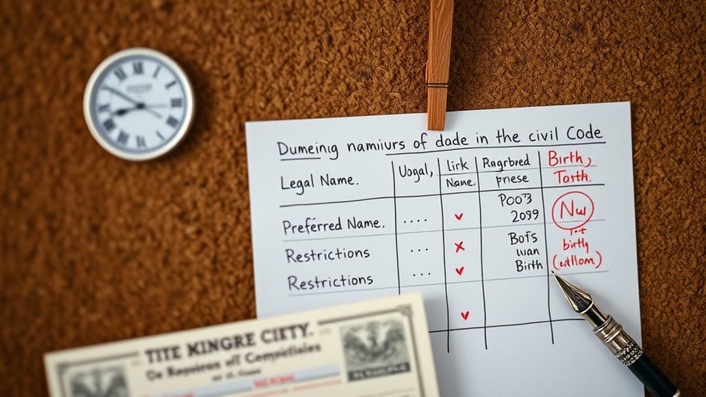 minor name change rules