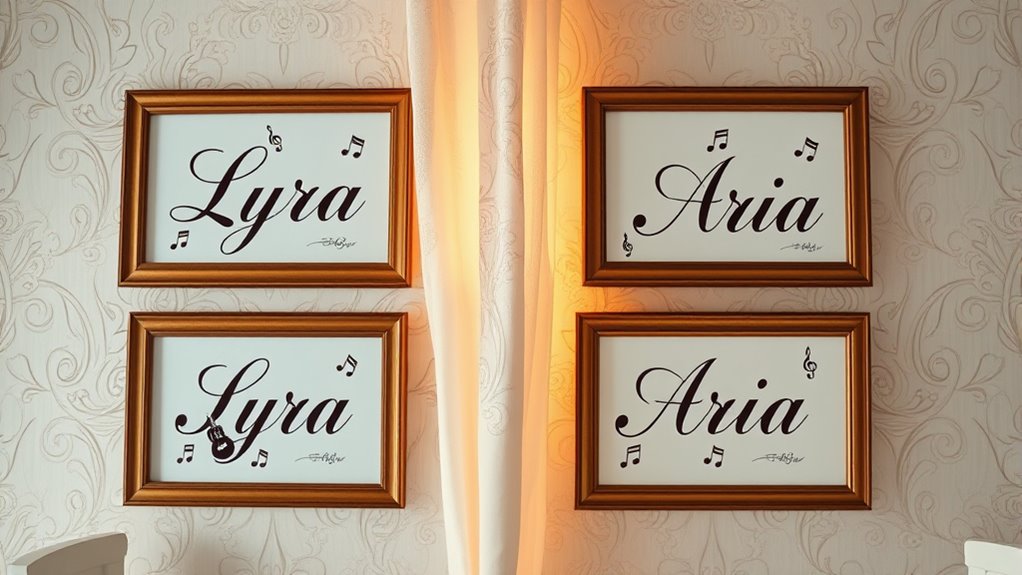 musical legacy inspired names