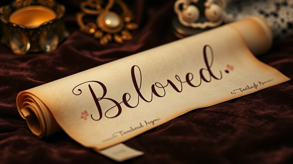 names rooted in love stories