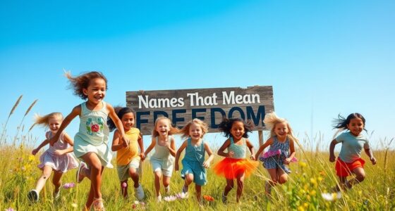names symbolizing liberation and independence