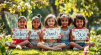 names symbolizing peaceful harmony