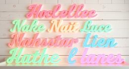 nursery acrylic name signs