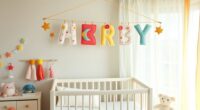 nursery name banner ideas