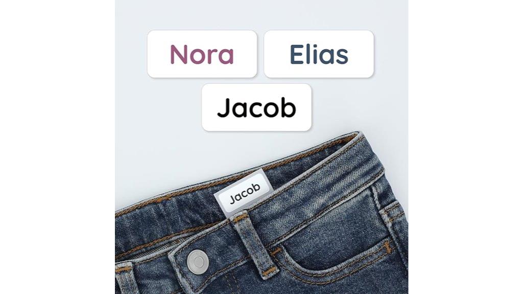 nursing home clothing labels