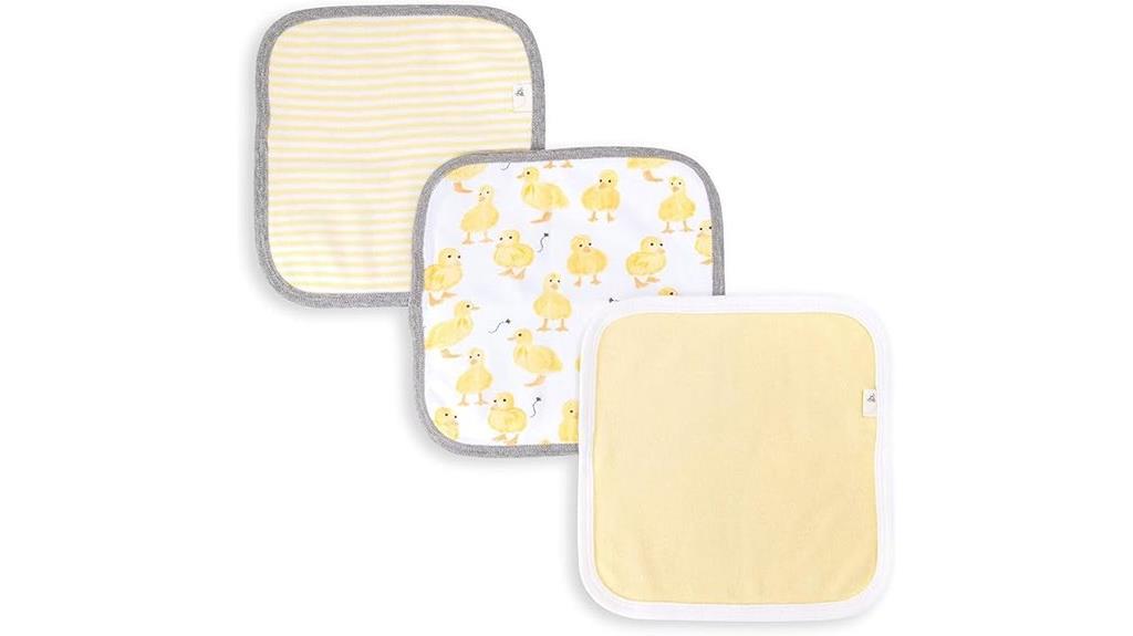 organic cotton baby washcloths