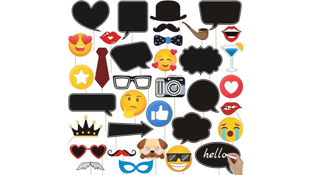 party photo booth props