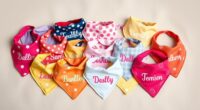 personalized baby bibs