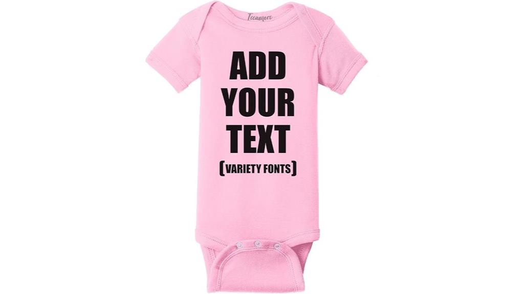 personalized baby bodysuits