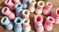 personalized baby bootie gifts
