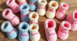 personalized baby bootie gifts
