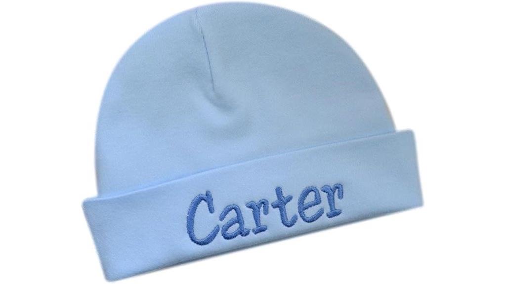 personalized baby boy hat