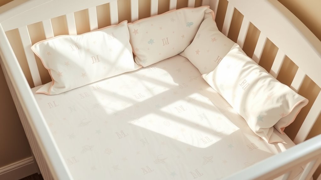 personalized baby crib sheets