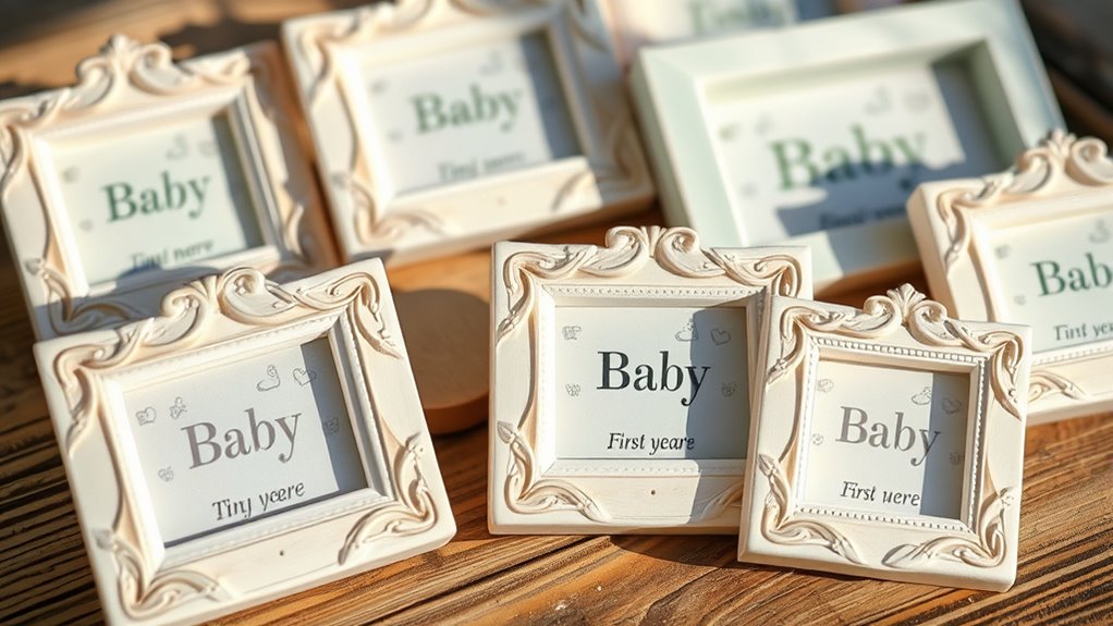 personalized baby frame memories