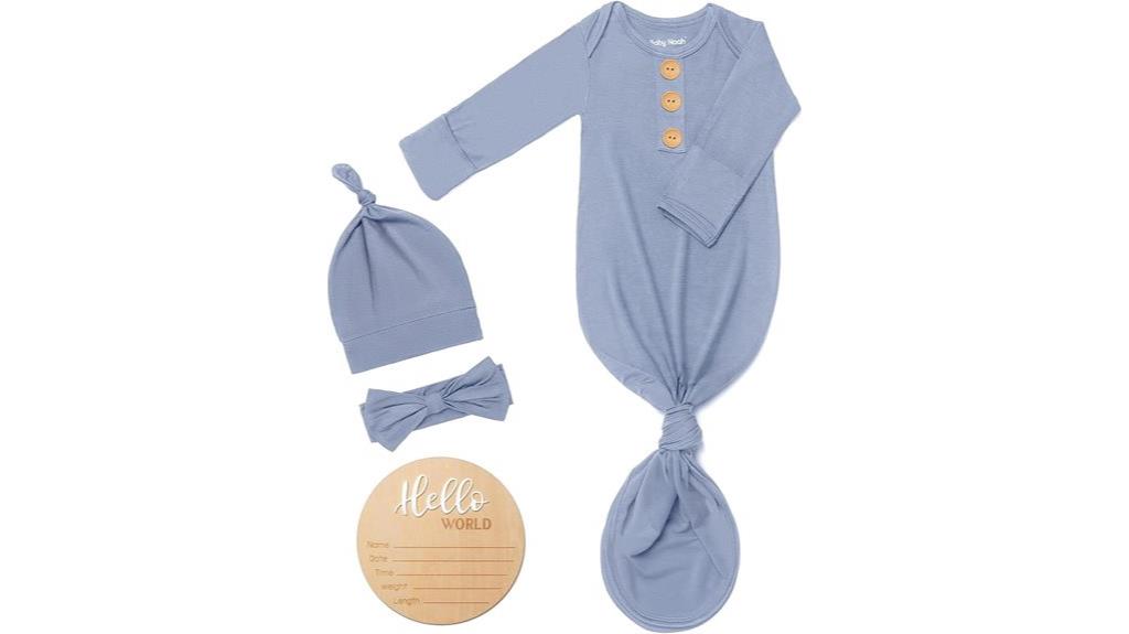 personalized baby gown