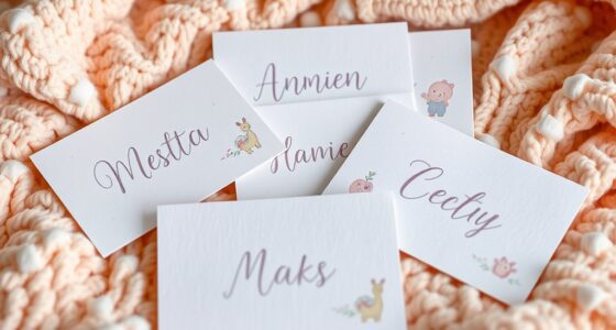 personalized baby milestone cards