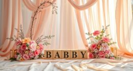 personalized baby name backdrops