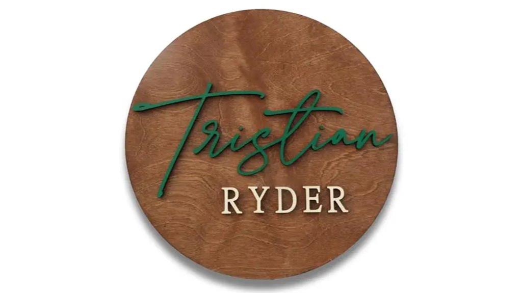 personalized baby name sign