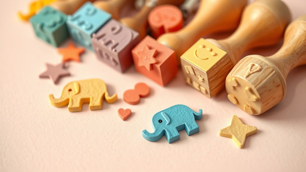 personalized baby name stamps