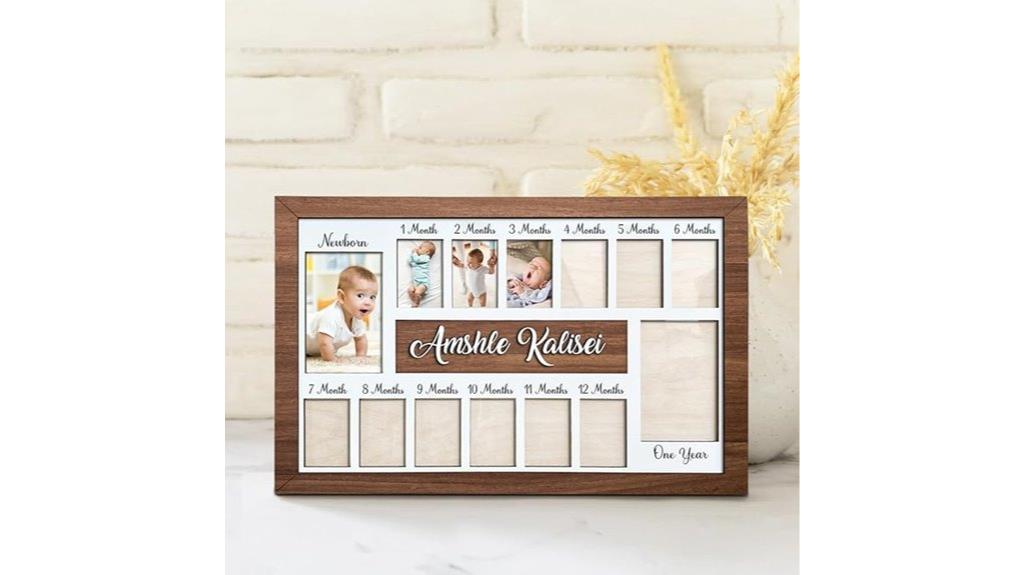 personalized baby photo frame