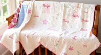 personalized baby quilt ideas