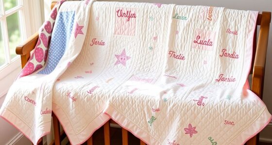 personalized baby quilt ideas