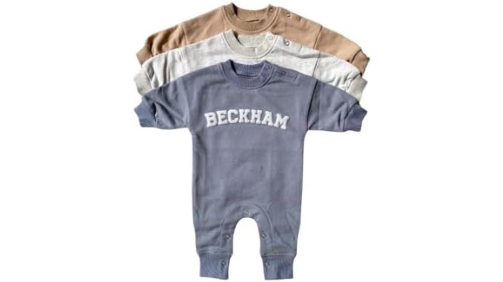 personalized baby romper