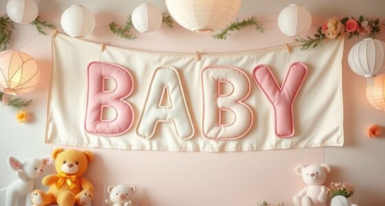 personalized baby shower banners