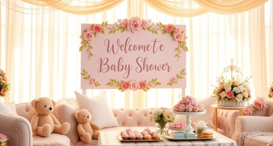 personalized baby shower signs