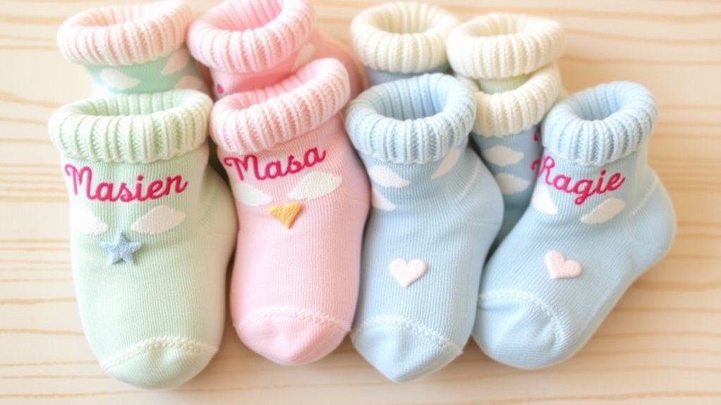 personalized baby sock gift ideas