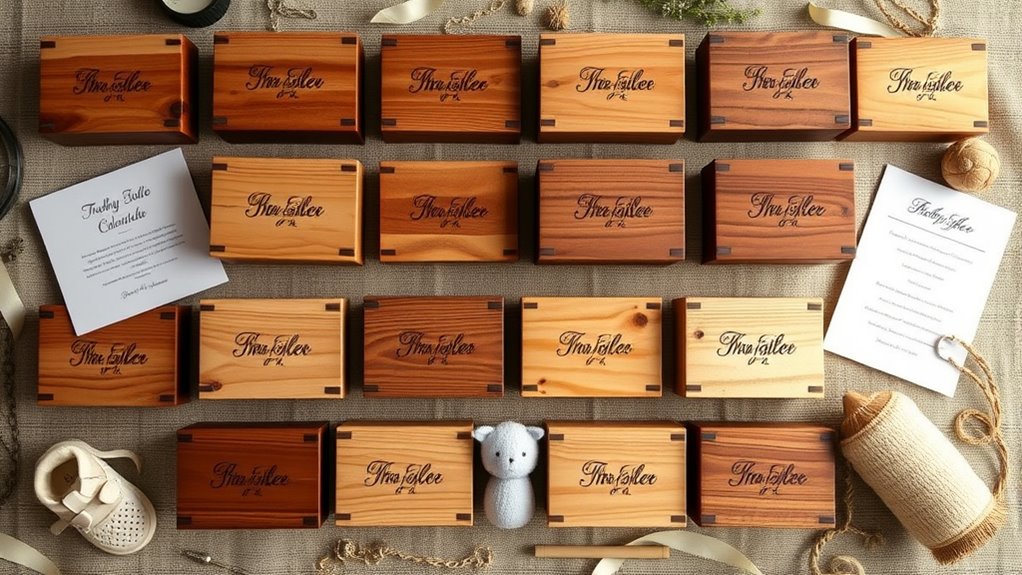 personalized baby time capsule