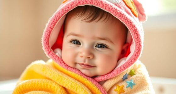 personalized baby towel collection
