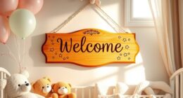 personalized baby welcome signs