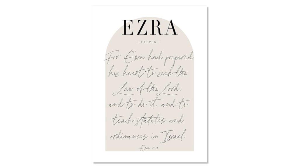 personalized bible verse print