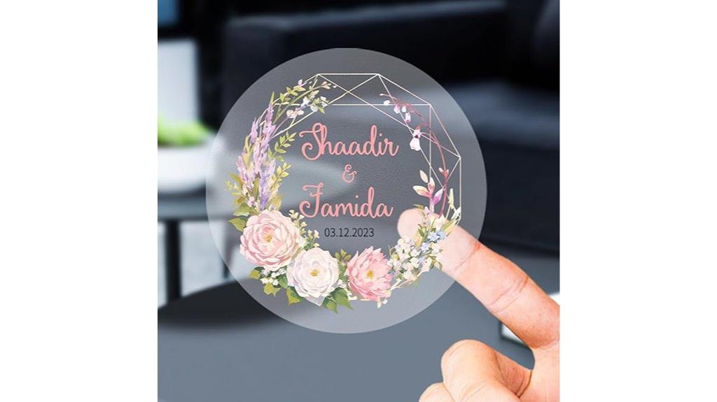 personalized business stickers