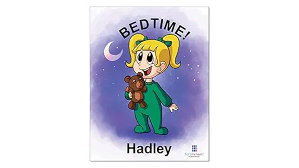 personalized children s bedtime book
