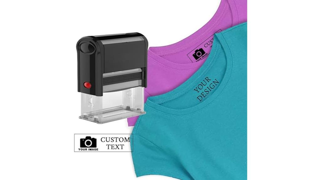 personalized clothing name stamp