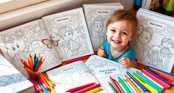 personalized coloring book recommendations