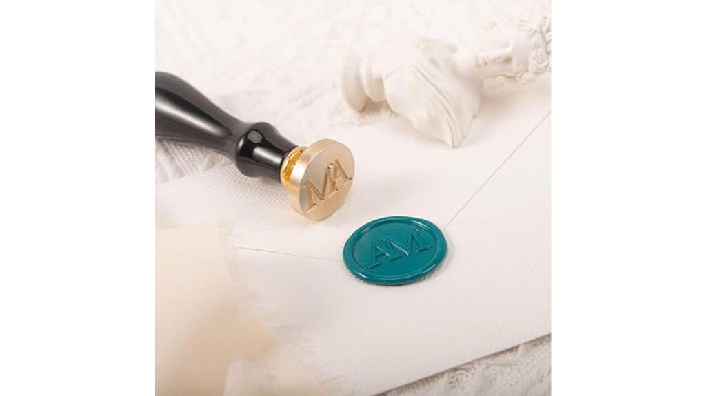 personalized crafting wax seal