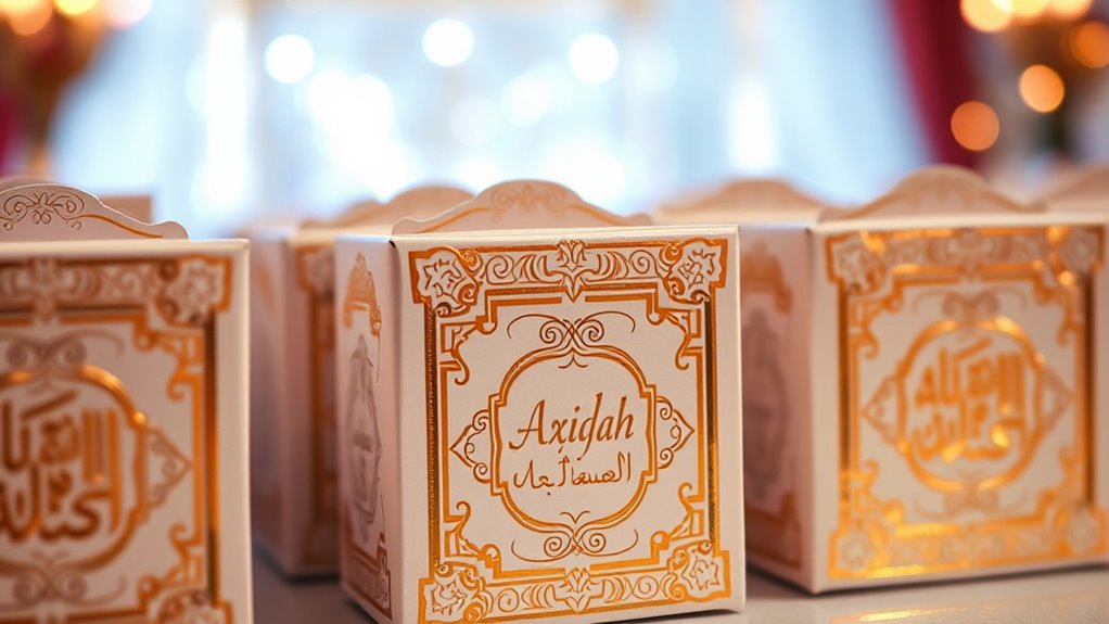 personalized customizable favor boxes