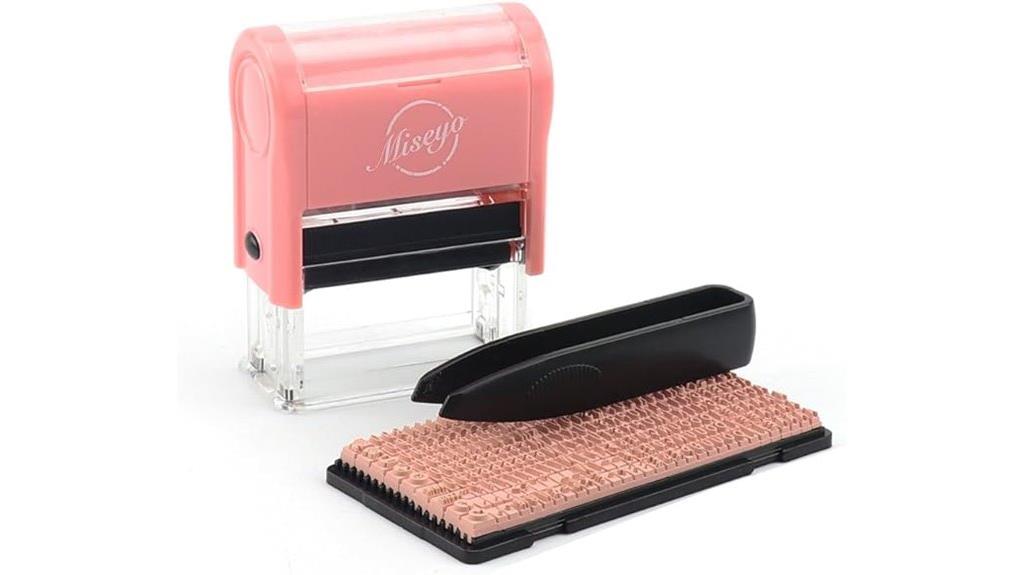 personalized diy stamp kit