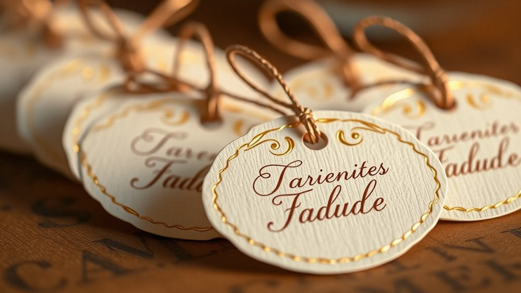 personalized durable customizable tags