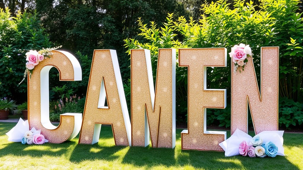 personalized durable decor options