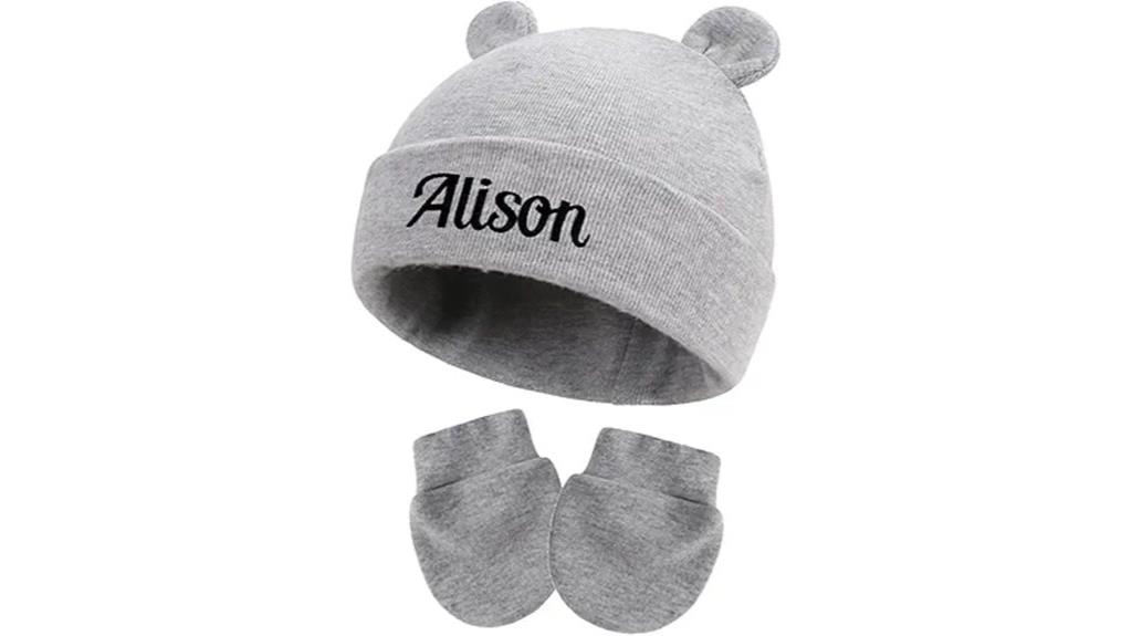 personalized embroidered baby hat